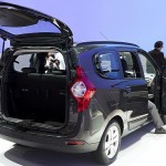 Nova Dacia Lodgy Minivan que poderá ser vendida pela renault no brasil Salão de Genebra 2012