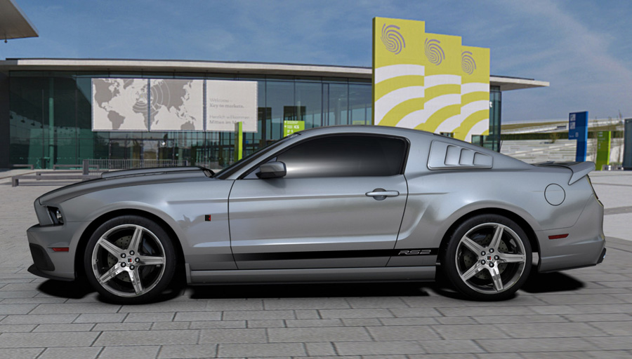 Ford Mustang Roush estágio 2 2013 lateral