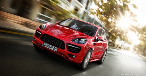 Nova Porsche Cayenne GTS vermelha estará no Salão de Pequim e no Salão do automóvel de São Paulo 2012