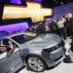 stand montadora Chevrolet no salao de nova york 2012
