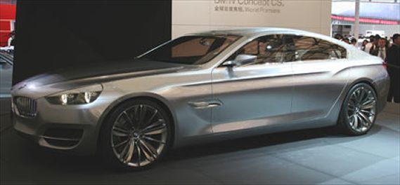 BMW CS Concept 2007 exposta no salão de xangai