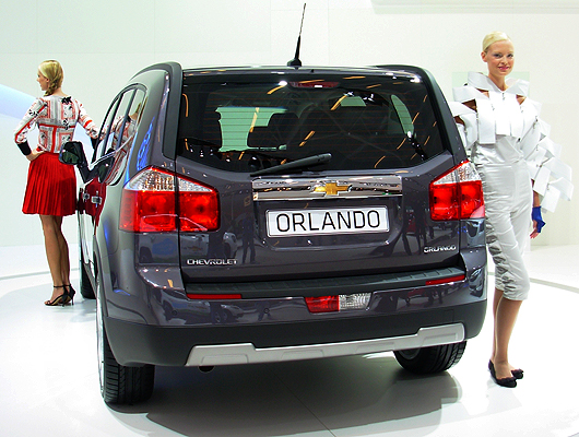 Orlando da Chevrolet vendida em portugal 2012
