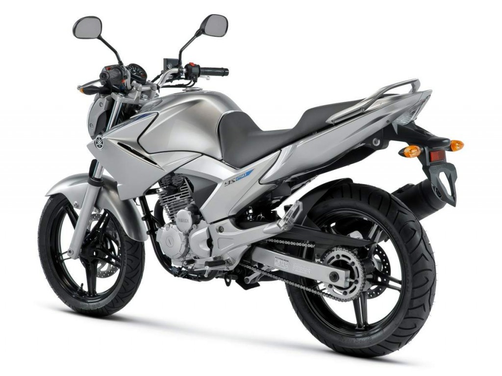 Yamaha YS 250 Blue Flex 2013 lançamento detalhes da traseira 2