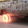 Destruindo pneus e rodas sem acabar com o motor!