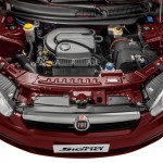 Fiat Grand Siena 2013 fotos oficiais modelo attractive vermelho detalhes do motor
