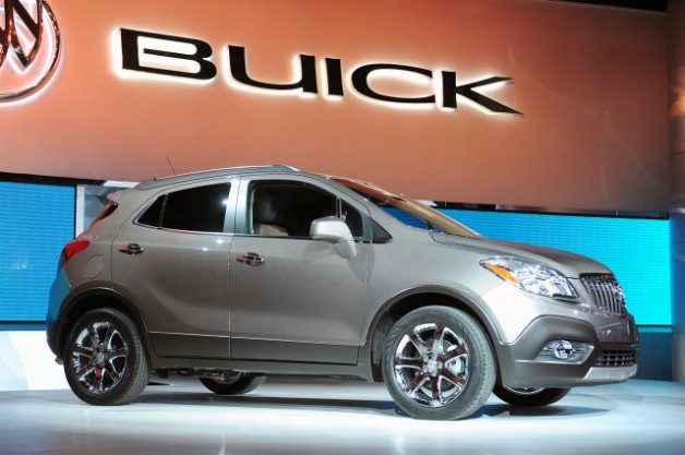 Buick encore exposto no último salão de detroit 2012