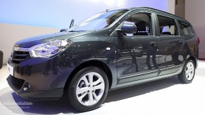 Nova Dacia Lodgy Minivan que poderá ser vendida pela renault no brasil Salão de Genebra 2012