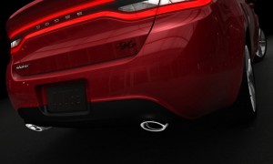 Chrysler dodge dart 2013 detalhe traseira