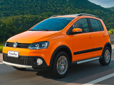 Cross Fox i Motion 2013 com câmbio automático detalhe exterior Cross Fox i Motion 2013 com câmbio automático detalhe exterior