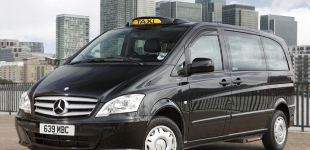 mercedes benz em formato de taxi londrino Euro 5 Vito