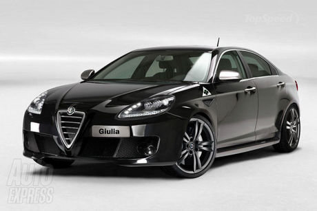 Alfa Romeo Giulia 2012 projecao de como será o modelo