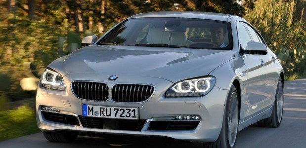 BMW Série 6 gran Coupe 640d 2013 modelo prata detalhes da frente foto 8