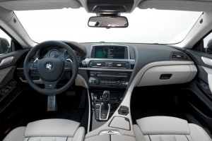 BMW Série 6 gran Coupe 640d 2013 modelo preto M sports interior 15