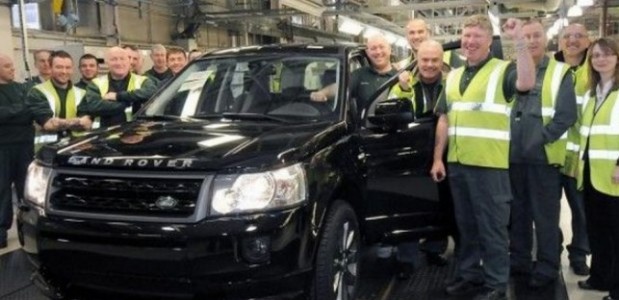 Freelander 2 producao chega a unidade de número 300 mil na fábrica inglesa da Land Rover
