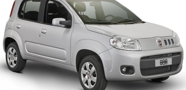 Novo Fiat Uno 2013 economy com novas calotas