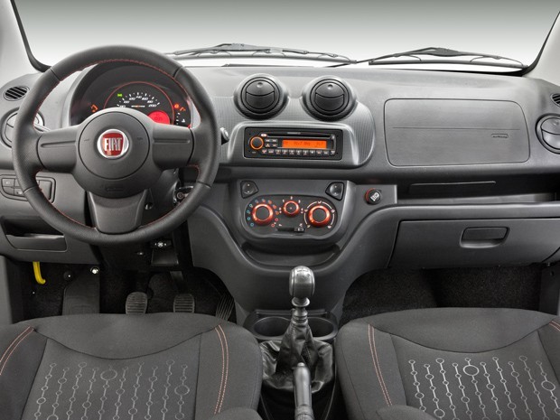 Novo Fiat Uno 2013 terá novos interiores