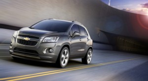 chevrolet trax 2013 foto oficial do modelo que poderá ser visto no salão de paris 2012