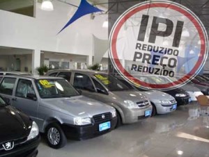 ipi reduzido a 0 para carros mil cilindradas