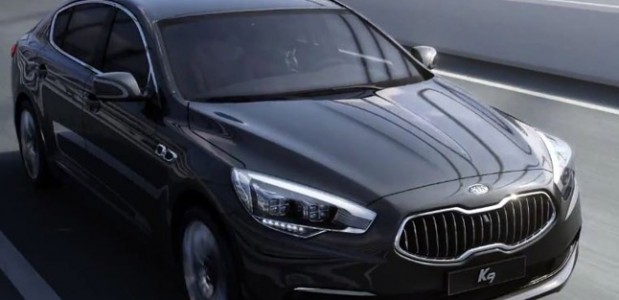 novo kia k9 sedan de luxo que será vendido na coréia foto oficial novo kia k9 sedan de luxo que será vendido na coréia foto oficial