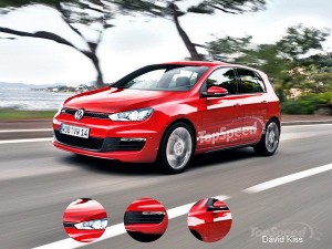 volkswagen-golf-setima geracao será exibida no salão de paris 2012