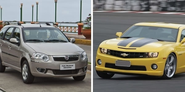 Camaro e Palio