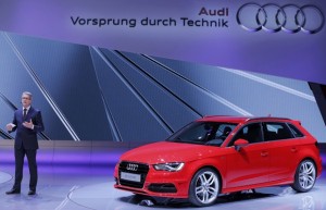 audi A3 Sportback Salao de Paris 2012 apresentacao oficial