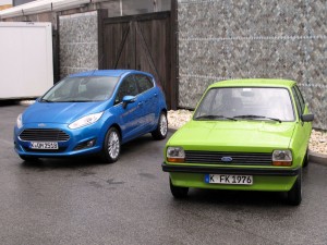 Novo New Fiesta 2013 2014 hatch que será lançado no brasil na Europa x modelo que foi lancado na decada de 80