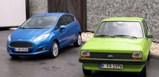 Novo New Fiesta 2013 2014 hatch que será lançado no brasil na Europa x modelo que foi lancado na decada de 80