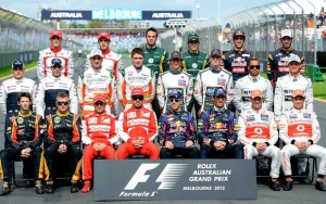 pilotos da formula 1 de melbourne em 2013